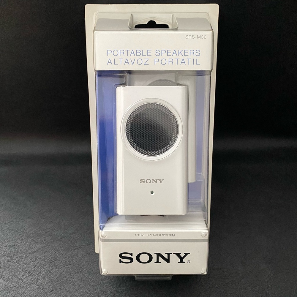 Sony Compact White Speaker